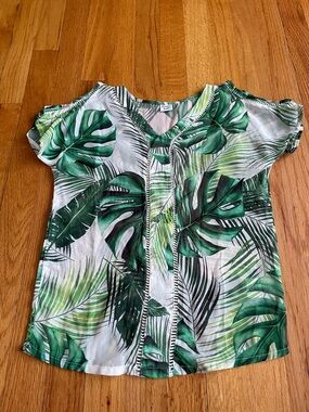 Girls Tropical Swim Coverup